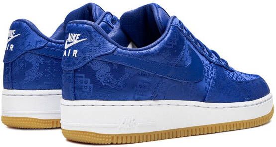 Nike x CLOT Air Force 1 PRM "Blue Silk" sneakers