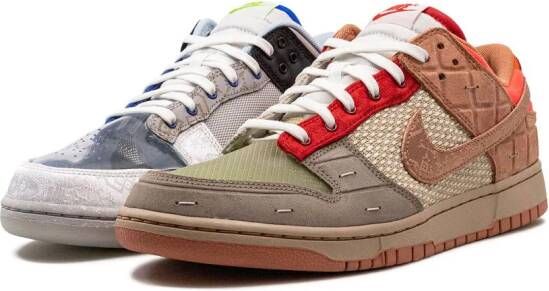 Nike x CLOT Dunk Low "What The" sneakers Neutrals