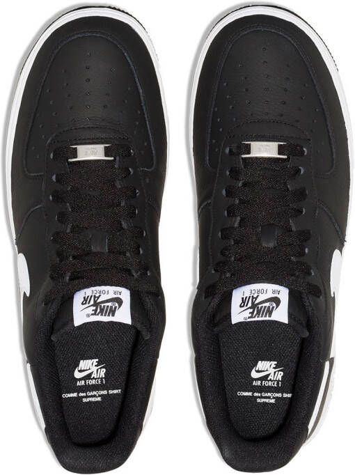 Nike x Supreme x Comme Des Garçons Air Force 1 Low sneakers Black