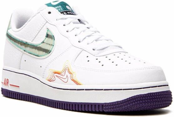 Nike x De Aaron Fox Air Force 1 Low "Pregame Pack" sneakers White