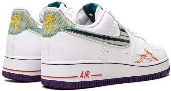 Nike x De Aaron Fox Air Force 1 Low "Pregame Pack" sneakers White