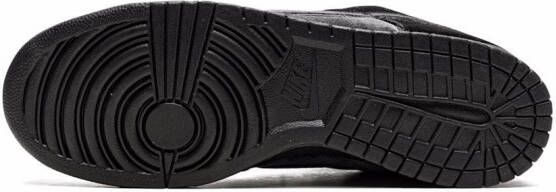 Nike x Dover Street Market Dunk Low "Triple Black Velvet" sneakers
