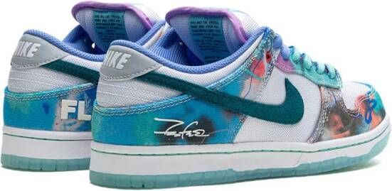 Nike x Futura Laboratories SB Dunk Low "Bleached Aqua" sneakers Blue