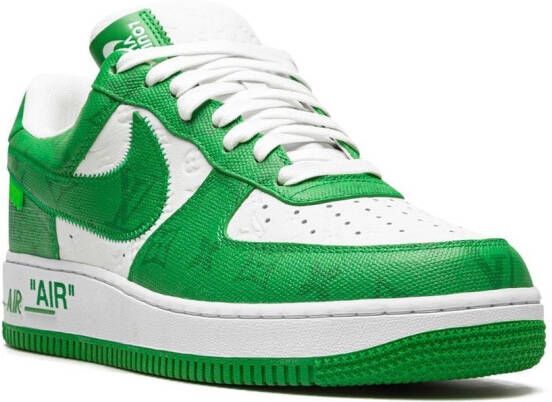 Nike x Louis Vuitton Air Force 1 Low "Virgil Abloh White Green" sneakers