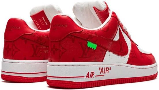 Nike x Louis Vuitton Air Force 1 Low "Virgil Abloh White Red" sneakers