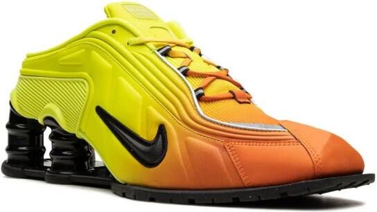 Nike x Martine Rose Shox R4 Mule "Safety Orange" sneakers Yellow