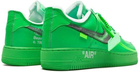 Nike X Off-White Air Force 1 Low "Brooklyn" sneakers Green