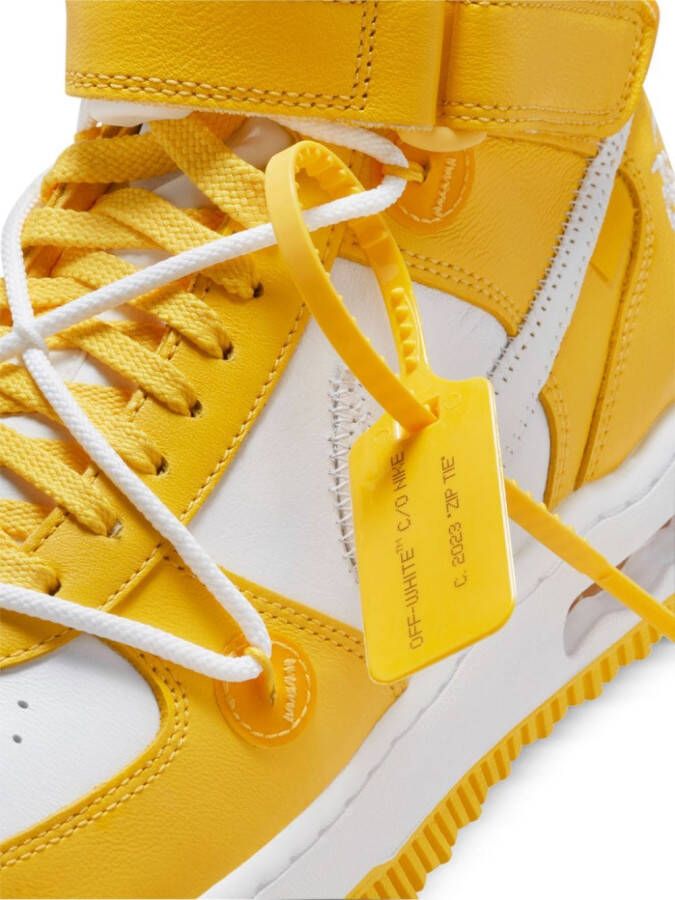 Nike X Off-White Air Force 1 Varsity Maize sneakers Yellow