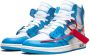 Jordan Air 1 Retro High "Off-White UNC" sneakers Blue - Thumbnail 2