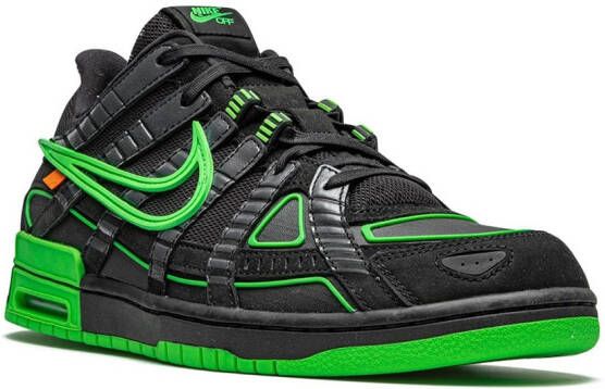 Nike X Off-White Air Rubber Dunk "Green Strike" sneakers Black