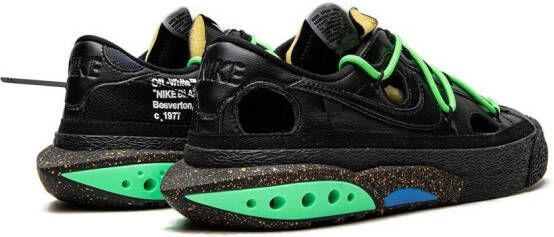 Nike X Off-White Blazer Low "Black Electro Green" sneakers