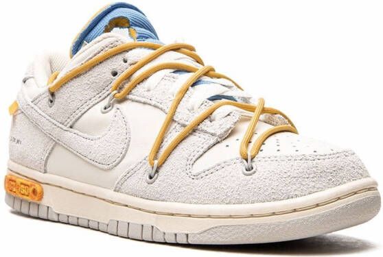 Nike X Off-White Dunk Low "Lot 34" sneakers Neutrals