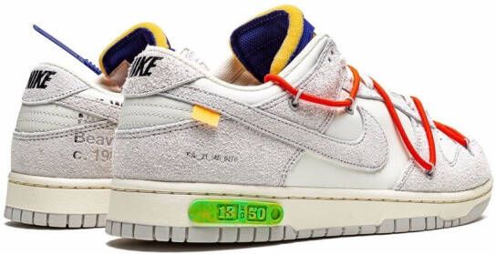 Nike X Off-White Dunk Low "Lot 13" sneakers