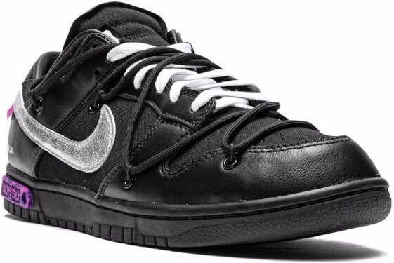 Nike X Off-White Dunk Low "Lot 50" sneakers Black
