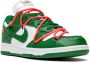 Nike X Off-White Dunk Low "Pine Green" sneakers - Thumbnail 2