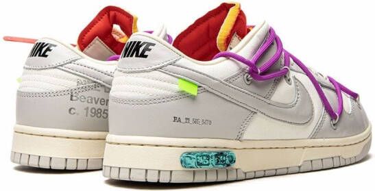 Nike X Off-White Dunk Low "Lot 45" sneakers Grey