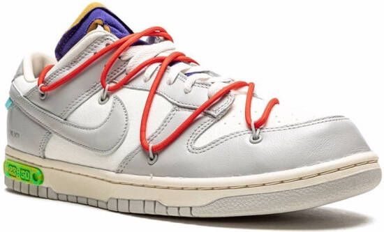 Nike X Off-White Dunk Low "Lot 23" sneakers Grey