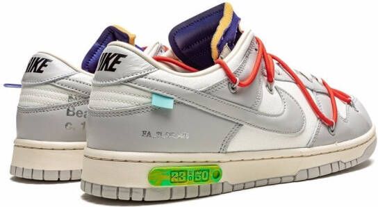 Nike X Off-White Dunk Low "Lot 23" sneakers Grey