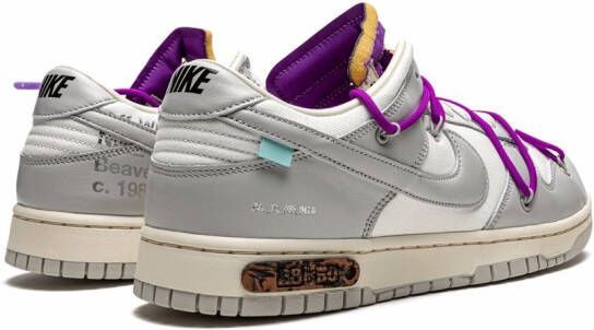 Nike X Off-White Dunk Low "Lot 28" sneakers Grey