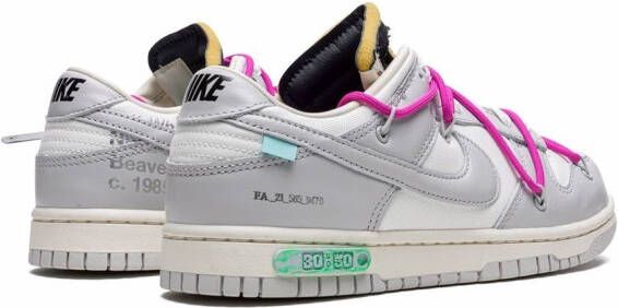 Nike X Off-White Dunk Low "Lot 30" sneakers Grey