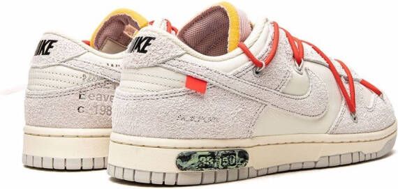 Nike X Off-White Dunk Low "Lot 33" sneakers Neutrals