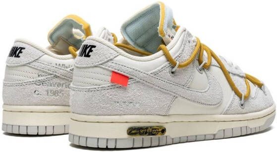 Nike X Off-White Dunk Low "Lot 37" sneakers Neutrals