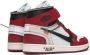Jordan x Off-White The 10: Air 1 "Chicago" sneakers Red - Thumbnail 3