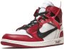 Jordan x Off-White The 10: Air 1 "Chicago" sneakers Red - Thumbnail 4