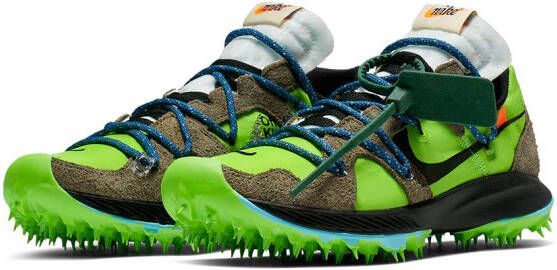Nike X Off-White Zoom Terra Kiger 5 sneakers Green