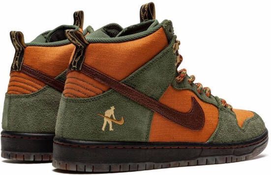 Nike x Pass~Port SB Dunk High "Work Boots" sneakers Green