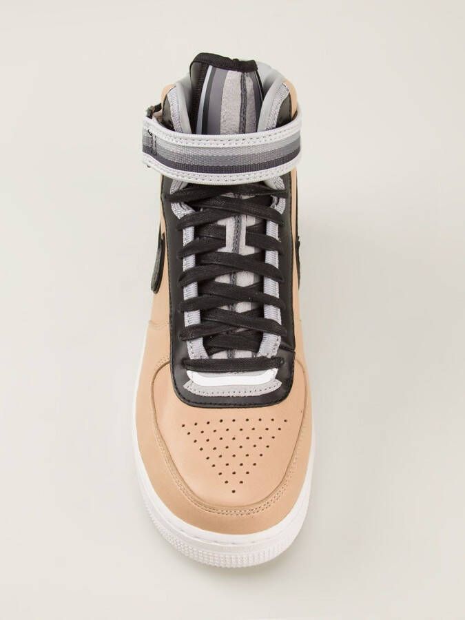 Nike x Riccardo Tisci Air Force 1 Mid SP "Tan" sneakers Yellow