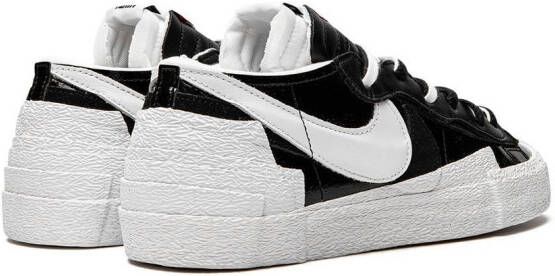 Nike x sacai Blazer Low "White Patent Leather" sneakers - Picture 7