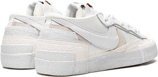 Nike x sacai Blazer Low "White Patent Leather" sneakers