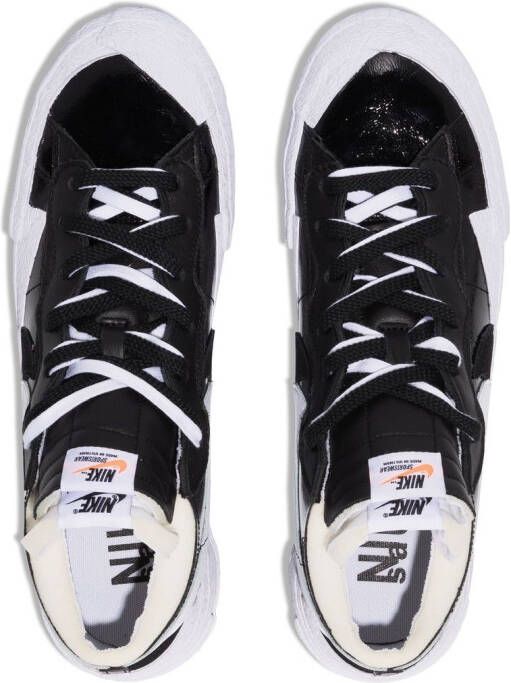 Nike x Sacai Blazer low-top sneakers Black