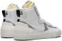 Nike x sacai Blazer Mid "Triple White" sneakers - Thumbnail 3