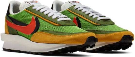Nike x sacai LdWaffle "Green Gusto" sneakers