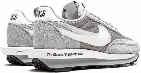 Nike x sacai x Fragments LDWaffle "Grey" sneakers
