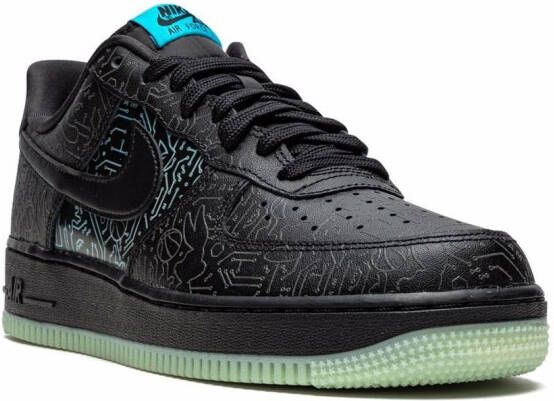 Nike x Sapce Jam Air Force 1 Low "Computer Chip" sneakers Black