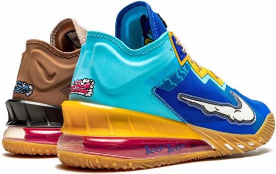 Nike x Space Jam LeBron 18 Low "Wile E. Coyote vs Roadrunner" sneakers Blue