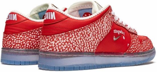 Nike x Stingwater SB Dunk Low "Magic Mushroom" sneakers Red