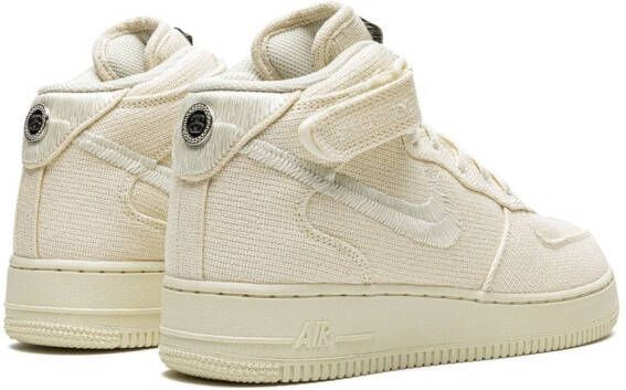 Nike x Stussy Air Force 1 Mid "Fossil" sneakers Neutrals