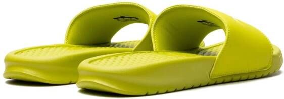 Nike x Stüssy Benassi slides Green