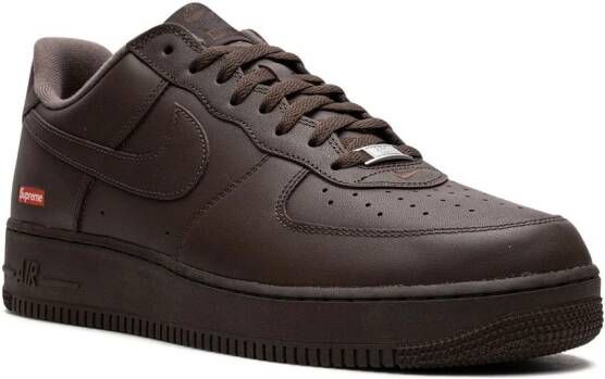 Nike x Supreme Air Force 1 "Brown" sneakers