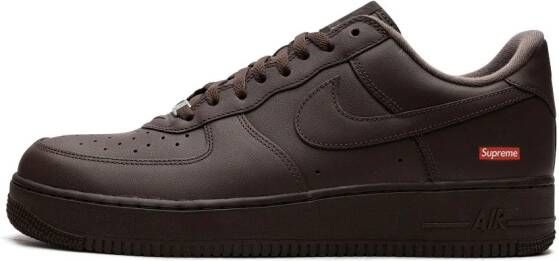 Nike x Supreme Air Force 1 "Brown" sneakers