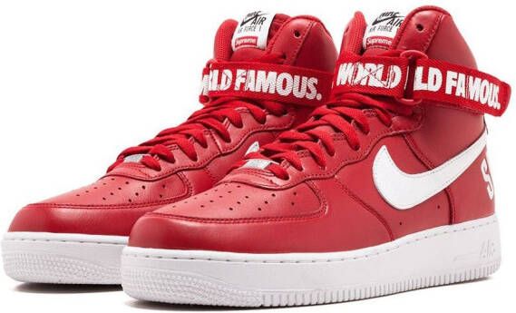 Nike Air Force 1 High Supreme SP "Red" sneakers