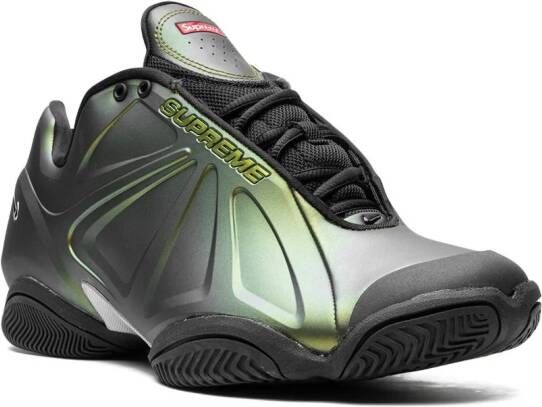 Nike x Supreme Air Zoom Courtposite "Metallic Gold" sneakers Green