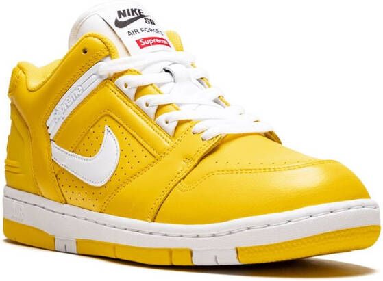 Nike x Supreme SB AF2 Low sneakers Yellow