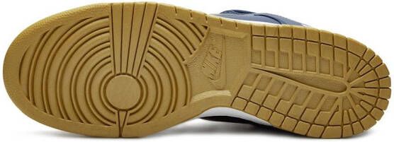 Nike x Supreme SB Dunk Low "Jewel Swoosh Gold Navy" sneakers