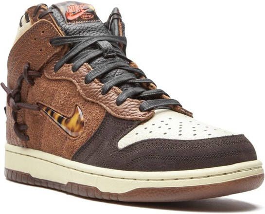 Nike x Bodega Dunk High "Legend" sneakers Brown