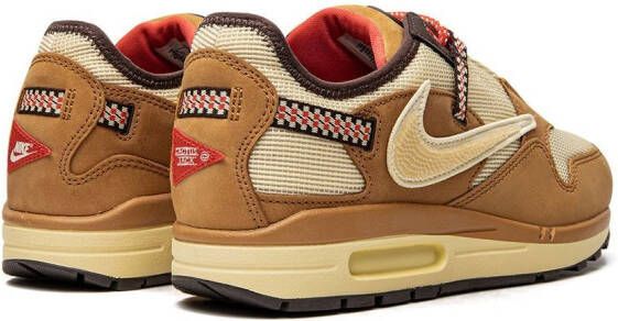 Nike x Travis Scott Air Max 1 "Saturn Gold" sneakers Yellow - Picture 7